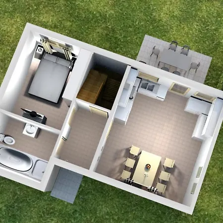 Prázdninový dům Modernes Mit Grosser Kueche, Terrasse & Garten Bad Camberg