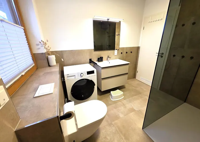 度假居 Modernes Mit Grosser Kueche, Terrasse & Garten *